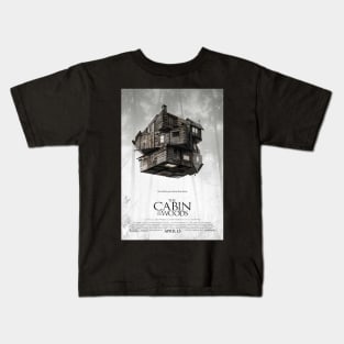 The Cabin in the Woods Movie Poster Kids T-Shirt